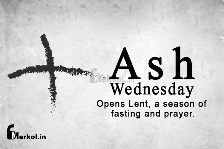 Ash Wednesday 2019, march 6