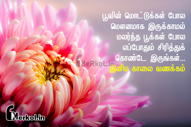 இதயம் கனிந்த இனிய காலை வணக்கம்-பூவின்