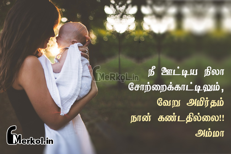 Tamil quotes-anbana amma kavithai-nee uttiya