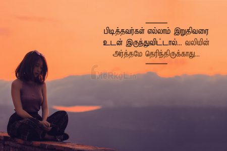 Love quotes in tamil | அற்புதமான காதல் கவிதை – பிடித்தவர்கள்