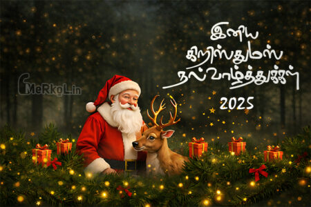 இனிய கிறிஸ்துமஸ் தின நல்வாழ்த்துக்கள் 2025