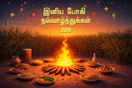 இனிய போகி நல்வாழ்த்துக்கள்