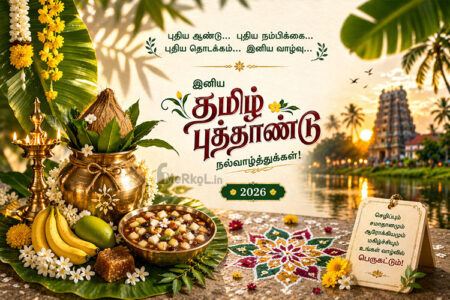 இனிய தமிழ் புத்தாண்டு நல்வாழ்த்துக்கள் 2026