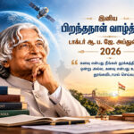 டாக்டர் ஆ. ப. ஜெ. அப்துல் கலாம்- இனிய பிறந்தநாள் வாழ்த்துகள் 2026