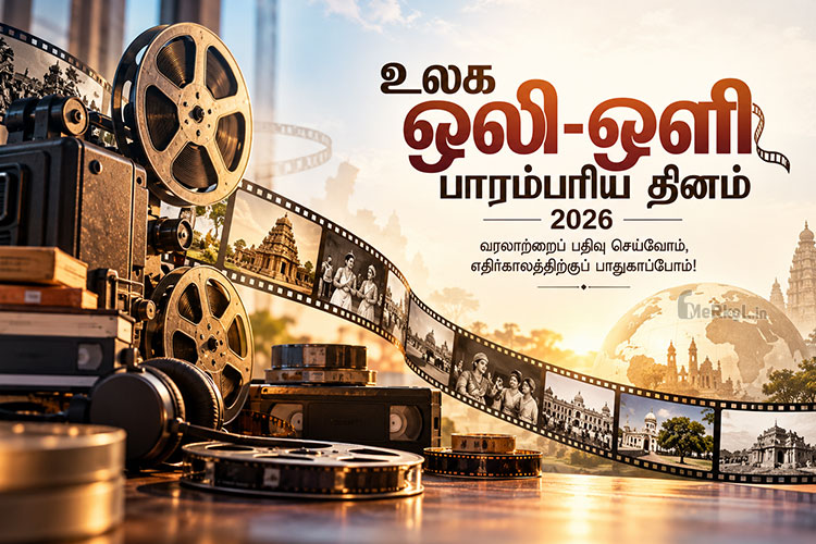 உலக ஒலி-ஒளி பாரம்பரிய தினம்-2026